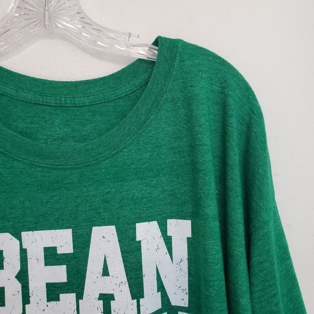Bean Town Boston Celtics green basketball T-shirt - Picture 2 of 8